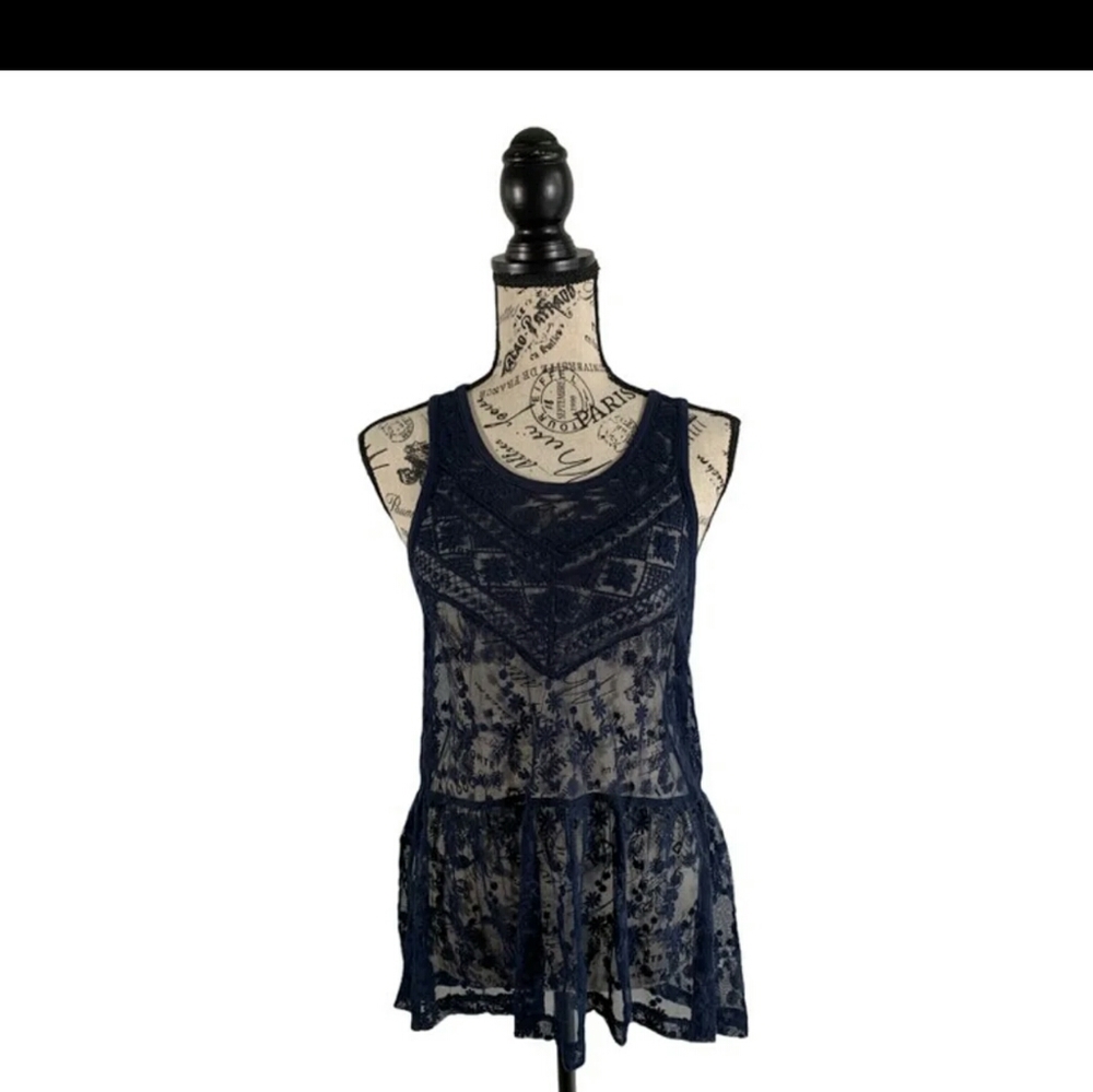 Express XS women's lace tank top